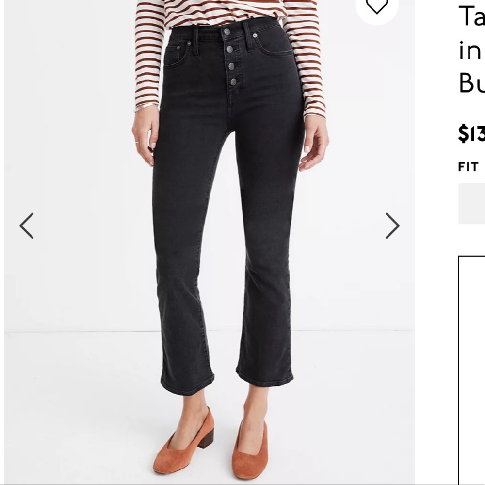 Madewell bootcut jeans